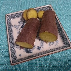 ●超簡単＆めちゃ甘♪トースターパンで濃厚な焼き芋●